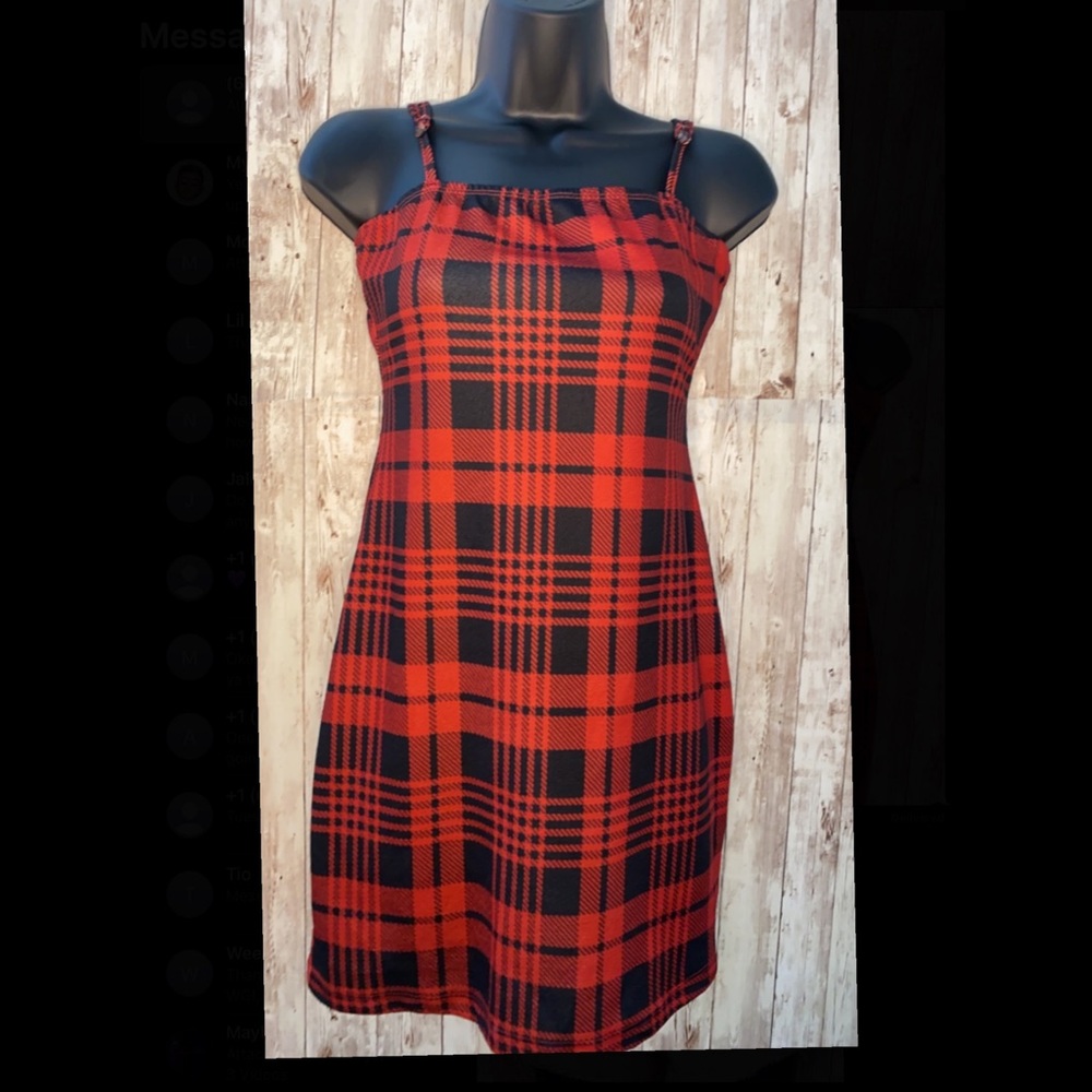 Plaid Dress 90’s Fashion